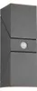 A modern, dark gray outdoor wall light with a motion sensor. Anteprima dell’immagine prodotto