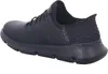 A black Skechers Slip-Ins shoe shown from the side and back. Náhled obrázku produktu