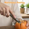 Orangenschäler 2er Set, Edelstahl Sparschäler– Zitrusfrucht Produktbild-Vorschau 5