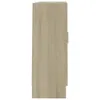 Bücherschrank Sonoma-Eiche 82,5x30,5x80 cm Holzwerkstoff Produktbild-Vorschau 6