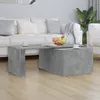 vidaXL Konferenčný stolík Concrete Grey 150x50x35 cm Drevo Náhľad obrázku produktu 3