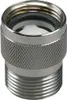 A close-up studio shot of a metal hose connector. Produktbild-Vorschau
