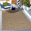 Outdoor Teppich Davide Läufer, Farbe: Natur, Größe:80x150 Produktbild-Vorschau 2