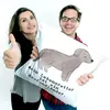 Mr. & Mrs. Panda 40x40 Kissen Neufundländer Lebensretter - Produktbild-Vorschau 4