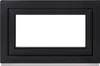 A black window frame with a white interior, presented against a white background. Anteprima dell’immagine prodotto