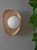 OSRAM Decor Wood Nest wandlamp, bruin rubberhout, G9 Productafbeelding-voorbeeld 6