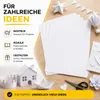100x Tonpapier Weiß DIN A4 220 g/m² – Bastelpapier & Produktbild-Vorschau 5