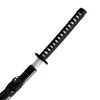 Katana decorativa in bambù, nera, con incisione del drago, Anteprima dell’immagine prodotto 8