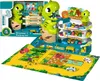 Parkovací sada 3 úrovně Auta Mat Dinosauři Výtahová rampa Náhled obrázku produktu 7