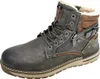 Mustang  Herrenschuhe Warmfutter Schnürstiefel Grau Productafbeelding-voorbeeld 3