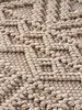 Teppich Beige rechteckig Webstruktur Qualität Produktbild-Vorschau