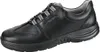 A studio shot of a black Abeba safety shoe. Produktbild-Vorschau