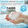 Daunendecke 155x220 cm – warme Winterdecke mit 1400g Produktbild-Vorschau 2