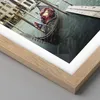 Gerahmtes Poster - Rahmen in heller Eiche - Architektur Produktbild-Vorschau 2