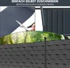SWANEW 50m Sichtschutzfolie Gartenfreude Folie PVC Zaun Produktbild-Vorschau 5