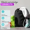 EllaTex Turnbeutel 37x46 cm – Gym Sack aus 100% Baumwolle Produktbild-Vorschau 3
