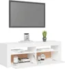 vidaXL TV-Schrank mit LED-Leuchten Weiß 120x35x40 cm Produktbild-Vorschau 5