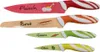 4-teiliges Messerset mit Motiven - Küchenmesser für Produktbild-Vorschau 1