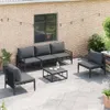 vidaXL Set di divani da giardino con cuscini 5 pezzi in Anteprima dell’immagine prodotto 3