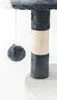 lionto Kratzbaum für Katzen 112 cm hoch, mit Höhle, Produktbild-Vorschau 5