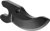 A black metal replacement blade for a garden tool. Anteprima dell’immagine prodotto