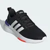 A studio shot of a single black Adidas sneaker. Podgląd zdjęcia produktu