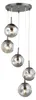 home24 Pendelleuchte - Glas / Metall Produktbild-Vorschau 4