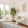 Tapiso Teppichläufer VALLEY Modern Blau Schlafzimmer 120 x Produktbild-Vorschau 2