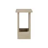 Decortie Tasos Beistelltisch Travertin  30x30x50,5 cm Produktbild-Vorschau 4