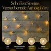Meisterhome® LED Lichternetz 240 LEDs Warmweiß 3x3m für Produktbild-Vorschau 3