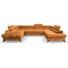Canapé en U Sorento U 345 cm XXL Canapé d'angle, grand coin Voir les images du produit 3