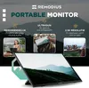 Remodius draagbare monitor 13 inch – tweede scherm 2K USB-C Productafbeelding-voorbeeld 5