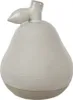 Clayre & Eef Dekoration Birne 16 cm Beige Porzellan Produktbild-Vorschau 2