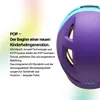 KED Pop II Kinder Fahrradhelm mit LED Rücklicht – Produktbild-Vorschau 4