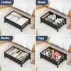 2er Pack Unterbettkommode Schwarz Unterbettbox Unterbett Produktbild-Vorschau 8