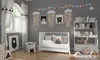 Kinderbett Cosmo 60x120cm mit Schublade und Umbaukit Produktbild-Vorschau 5