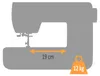 Macchina per cucire Innov-is F420 Brother Anteprima dell’immagine prodotto 8