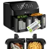 Juskys Heißluftfritteuse 9 L - 2 Kammern, Smart Finish, 9 Produktbild-Vorschau 1