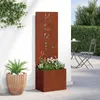 vidaXL Garten Sichtschutz-Leinwand Rostig 50 x 150 cm Produktbild-Vorschau 3