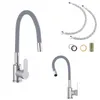 A collage of kitchen faucet components and accessories on a white background. Anteprima dell’immagine prodotto