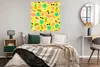 MuchoWow® Poster Sommer - Flamingo - Gelb 100x100 cm - Produktbild-Vorschau 4
