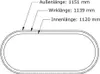 Keilriemen 8 x 1120 Li Klassischer Keilriemen DIN 2215 Produktbild-Vorschau 3