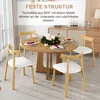 STILVORA, kulatý jídelní stůl pro 4 osoby, jídelní stůl o Náhled obrázku produktu 4