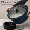 Kasserolle mit Titanoberflche und Deckel 28 cm Deep Sea Produktbild-Vorschau 7