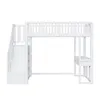okwish Hochbett Etagenbett 90x200cm mit Rausfallschutz, Produktbild-Vorschau 8