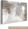 MuchoWow® - Leinwandbilder - Farbe - Grau - Strichzeichnung Produktbild-Vorschau 1