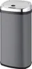 A studio shot of a gray automatic kitchen trash can with a silver lid. Anteprima dell’immagine prodotto