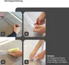 A collage of four images showing steps in a product installation process. Produktbild-Vorschau