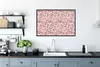 MuchoWow® Gerahmtes Poster Panther Druck - Rosa - Luxus Produktbild-Vorschau 3