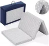 Alvi Reisebettmatratze STARS BL 60x120 cm grau Produktbild-Vorschau 2